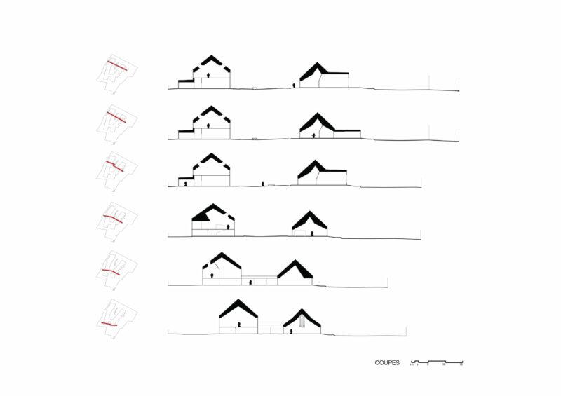 CULT Archétype bardé d’ardoise violine | AAVP Architecture