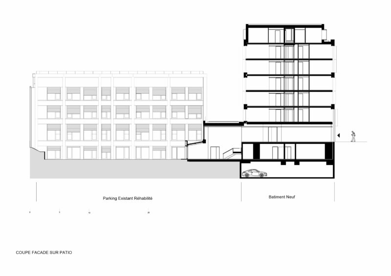 PAN-H Transformation d’un parking urbain | AAVP Architecture
