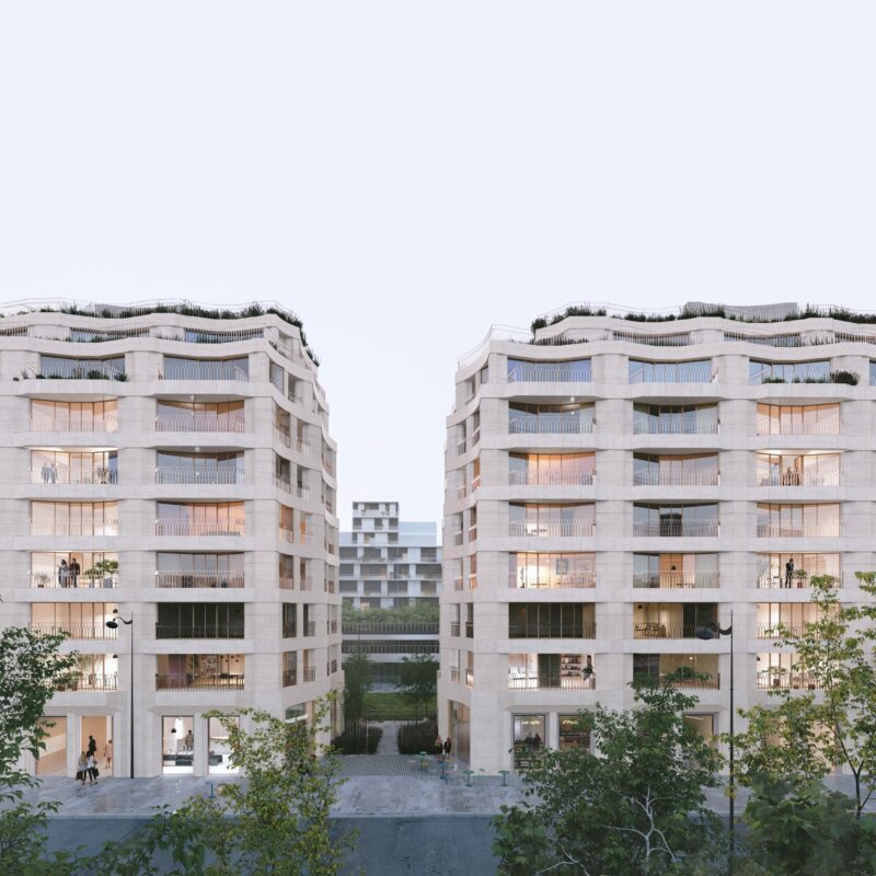 PYT Repenser l’HBM en pierre, entre voussure et modénature | AAVP Architecture