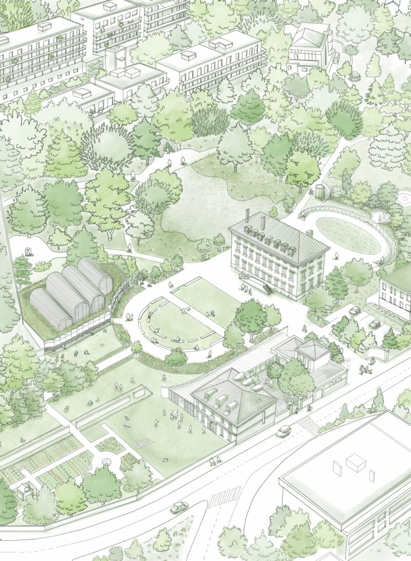 VRAY Un Conservatoire, un château, un parc | AAVP Architecture