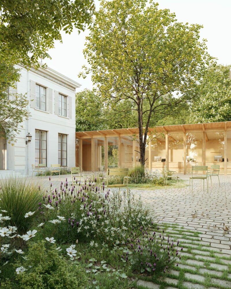 VRAY Un Conservatoire, un château, un parc | AAVP Architecture