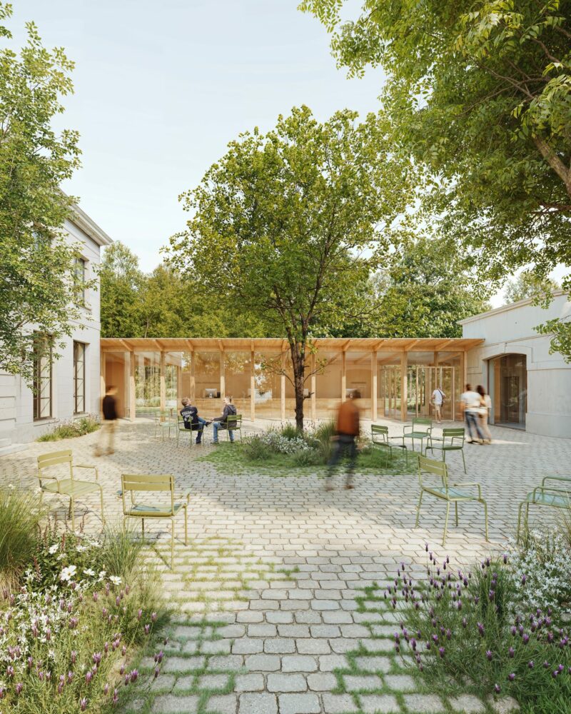 VRAY Un Conservatoire, un château, un parc | AAVP Architecture
