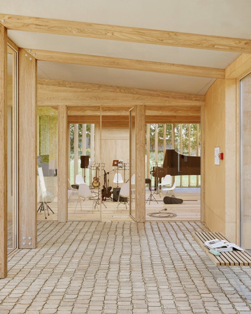 VRAY Un Conservatoire, un château, un parc | AAVP Architecture