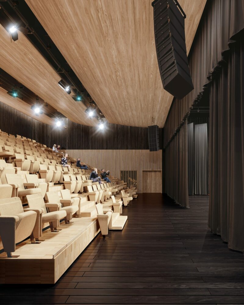 VRAY Un Conservatoire, un château, un parc | AAVP Architecture