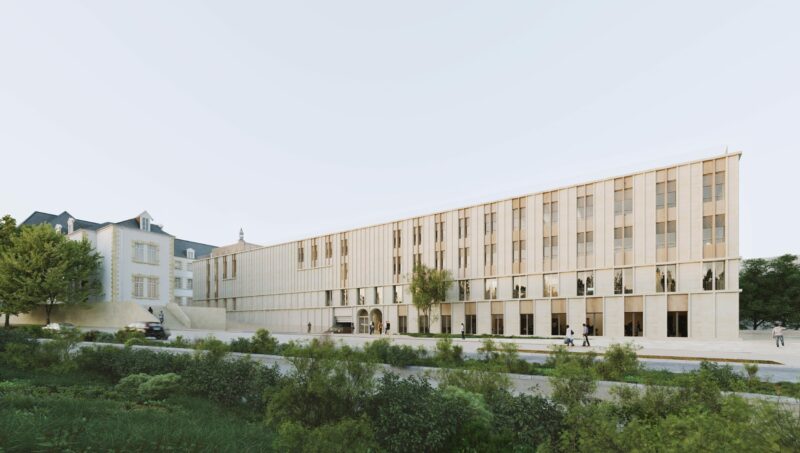 WIN Université Campus Madeleine dans le centre historique d’Orléans | AAVP Architecture