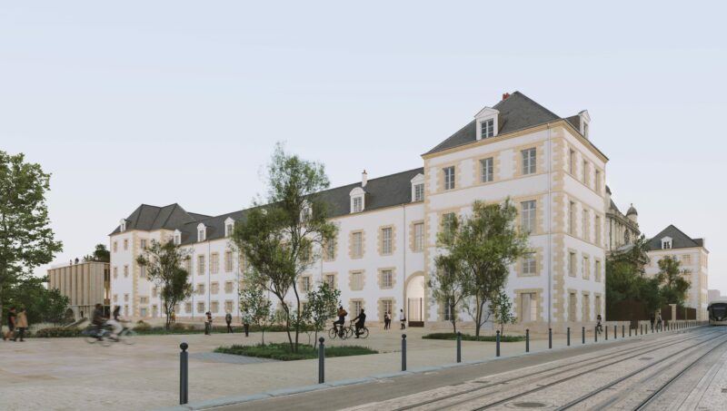 WIN Université Campus Madeleine dans le centre historique d’Orléans | AAVP Architecture
